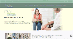 Desktop Screenshot of glasgowpsychology.co.uk